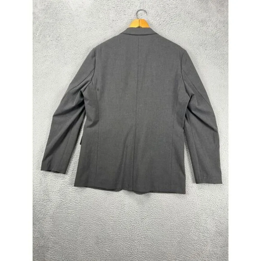 J.Crew Blazer Men 44L Thomson Gray Performance 4-Way Stretch Sport Coat Suit NEW